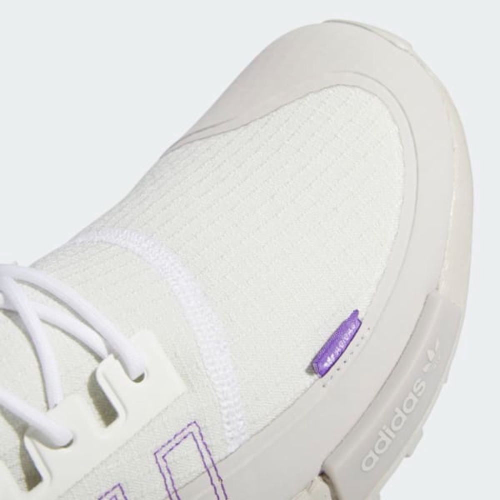 Adidas NMD_R1 TR Low Mens Athletic Running Shoes White Purple GZ9269 NEW Multi - Picture 8 of 10